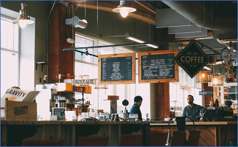 カフェ向けのインテリアデザイン